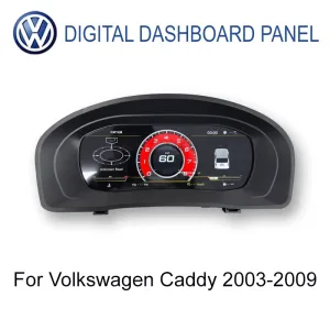 Volkswagen Caddy 2003-2009 9-Zoll Digitales Kombiinstrument Hauptansicht