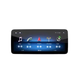 Rüsten Sie Ihre Mercedes SLK W171 Android Head Unit 2008-2011 NTG4.5 mit 8-Core CPU, 4+64GB oder 6+128GB, 12.3″ IPS Display, DSP, Wireless CarPlay & Android Auto auf.