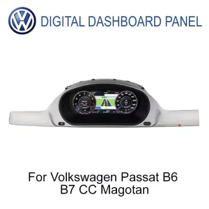 Volkswagen Passat B6 B7 CC Magotan IPS LCD digitales Kombiinstrument Vorderansicht