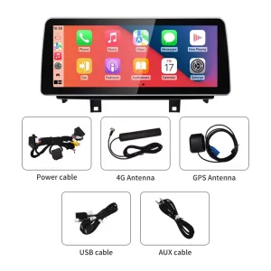 BMW X5 F15 X6 F16 Android Head Unit 2014–2017 NBT CarPlay QLED 4 BMW X5 X6 Android-Hauptgerät