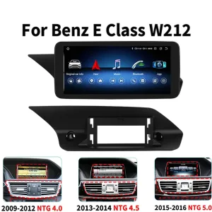Mercedes W212 Android Autoradio 2015-2016 | CarPlay DSP