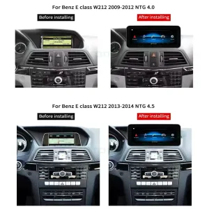 Mercedes E W212 Android Hauptgerät 2009-2016 | CarPlay DSP