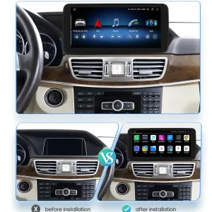 Mercedes W212 Android Autoradio 2015-2016 | CarPlay DSP