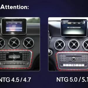 Mercedes W176 A-Klasse Android Hauptgerät 2012-2018 | CarPlay DSP