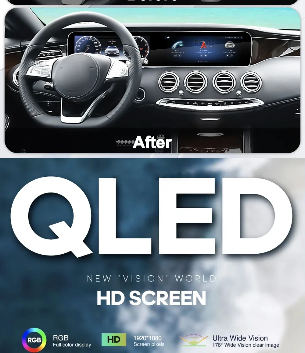 Head Unit Android S-Class W222