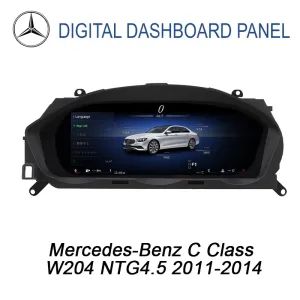 Mercedes W204 Digital-Cluster für 2011-2014 C-Klasse 12.3 OEM-Cockpit-Upgrade 7 Mercedes C-Klasse W204 Digitales Kombiinstrument 2011-2014 | 12.3″