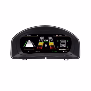 VW Scirocco Eos Digital Cluster for Volkswagen Mk3 Type 13 and Eos 1F 6 Volkswagen Scirocco 2009-2016 und Eos 2010-2015 10.25 Zoll Digitales Kombiinstrument Bildschirmoberfläche