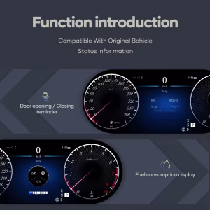 Mercedes ML GL Digital Cluster 2005-2010 | 12.3″ CarPlay, Android Auto