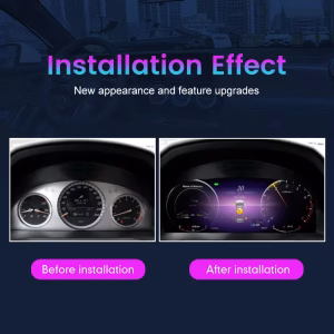 Mercedes C-Klasse W204 Digital Instrument Cluster 2008–2010 | 12.3″ LCD Upgrade 3 Mercedes C-Klasse W204 Digitales Kombiinstrument 2008-2010 | 12.3″