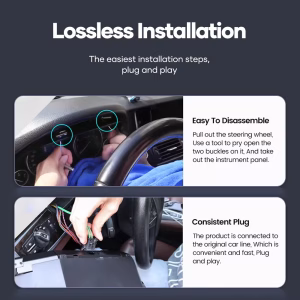 Mercedes ML GL Digital Cluster 2005-2010 | 12.3″ CarPlay, Android Auto