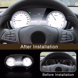 Mercedes GLA CLA A Class Digital Cluster 2015–2019 | 12.3″ CarPlay 3 Mercedes GLA CLA A-Klasse Digital Cluster 2015-2019 | 12.3″ CarPlay