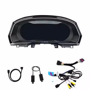 VW Golf Mk7 Digital Cluster 2013-2020 12.3-inch LCD Retrofit 6 Zubehör für Volkswagen Digital Cockpit für Golf 7 Passat B8 CC einschließlich Kabelbaum und Halterungen