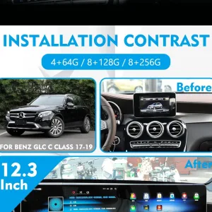 Mercedes W205 Android Hauptgerät