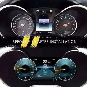 Mercedes C GLC Digital Cluster 2017 W205 NTG 5.0 | 12.3″ CarPlay
