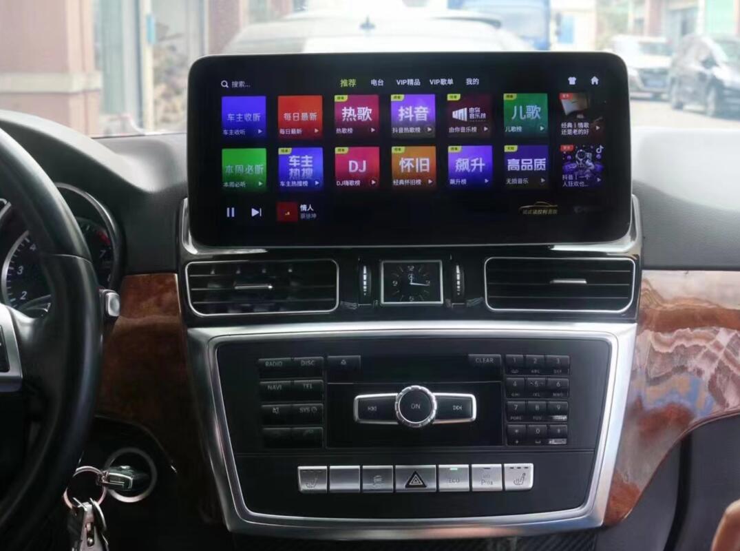 Mercedes ML Touchscreen-Upgrade