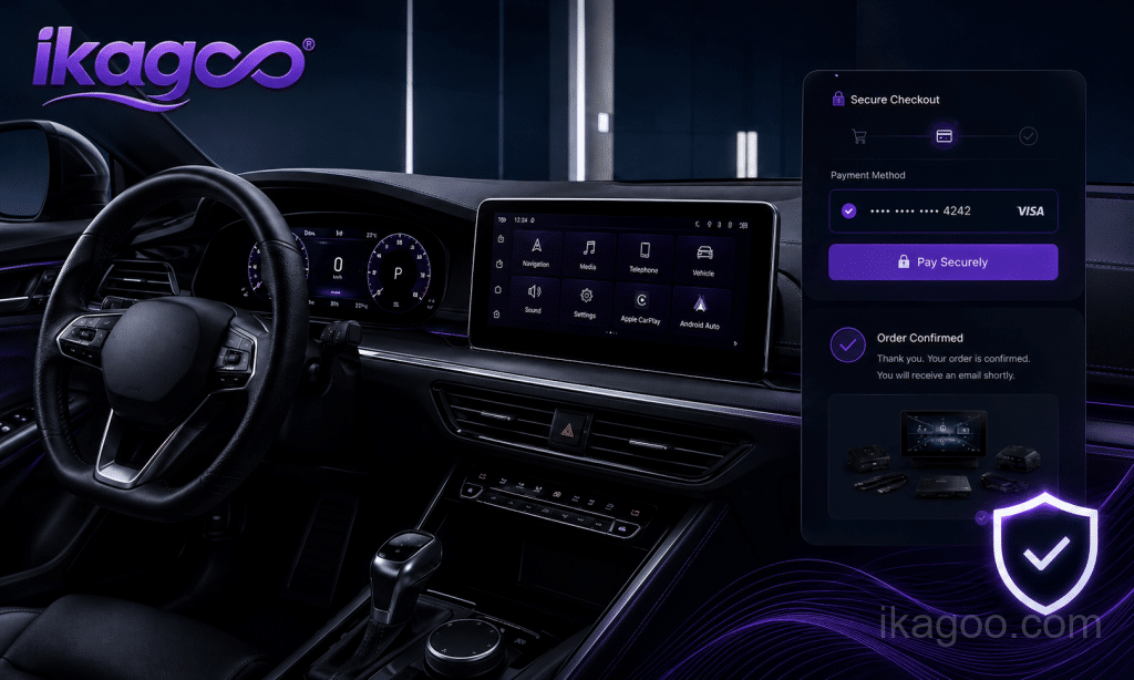 Sichere Zahlungen für Automobilelektronik – iKAGOO Checkout