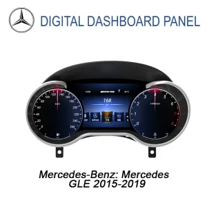 Mercedes GLE Digital Cluster 2015-2019 | 12,3″ CarPlay