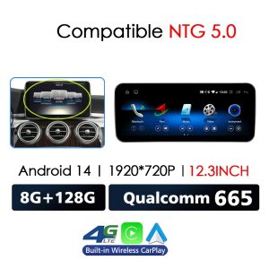 Mercedes Benz C-Klasse W205 GLC X253 V W446 Auto Multimedia Navigation
