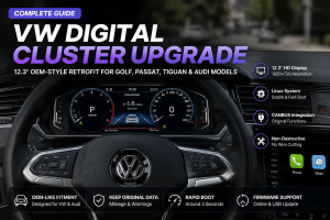 Anleitung zum Upgrade des digitalen Kombiinstruments von VW