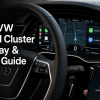 Kabelloses CarPlay mit Audi VW Digital Cluster verbinden Installationsanleitung