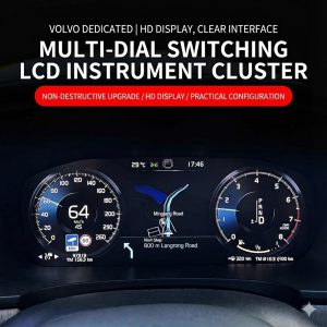 Volvo Digital-LCD-Kombiinstrument 12,3" für XC60, XC90, S90, S60