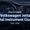 So installieren Sie ein digitales Kombiinstrument für den Volkswagen Jetta