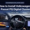 Einbau des Volkswagen Passat PQ Digital Cluster