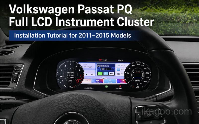 Einbau eines digitalen Kombiinstruments im Passat