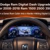 Dodge Ram Digitales Armaturenbrett Upgrade
