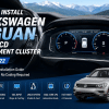 So installieren Sie das Voll-LCD-Kombiinstrument des Volkswagen Tiguan 2017–2022