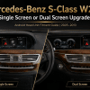 Mercedes-Benz S-Klasse W221 Android Head Unit Upgrade