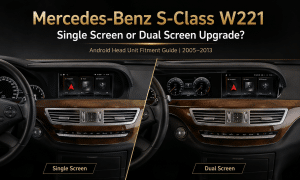 Mercedes-Benz S-Klasse W221 Android Head Unit Upgrade