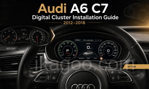 So installieren Sie ein digitales Kombiinstrument für den Audi A6 C7 (2012-2018)
