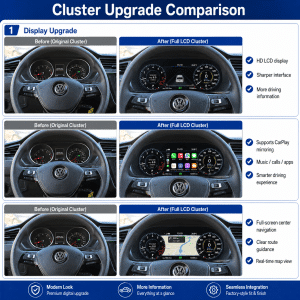 VW Tiguan 2017–2022 Digitales Kombiinstrument