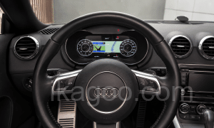 Endergebnis der Installation des digitalen Kombiinstruments im Audi TT 8J