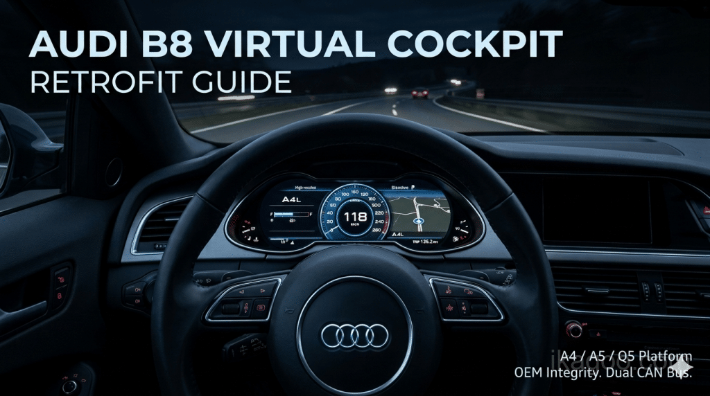 Installation des Virtual Cockpits für Audi Q5 8R