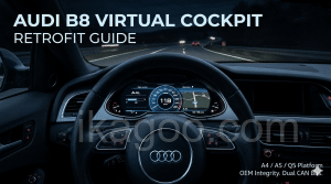 Installation des Virtual Cockpits für Audi Q5 8R