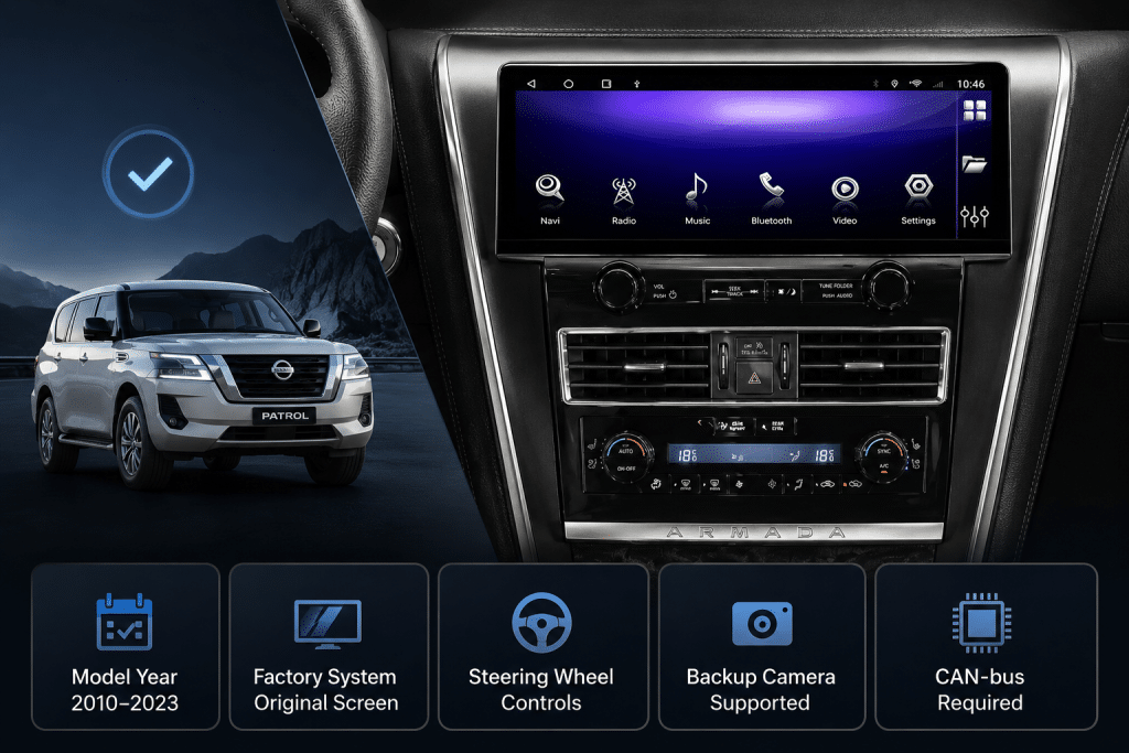 Kompatibilität mit Android-Autoradios im OEM-Stil