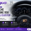 Porsche Cayenne 958 Digital-Cluster-Installation