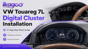 Volkswagen Touareg Installation Guide Step 38 - iKAGOO Branded