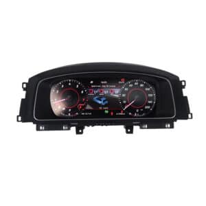 VW Golf Mk7 Virtual Cockpit Digital-Cluster-Anzeige mit Tachometer und Gang