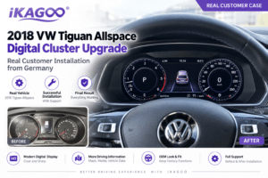 2018 VW Tiguan Allspace Digital Cluster Upgrade – Real Customer Installation Case