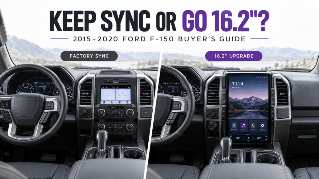 Ford F-150 SYNC vs. Tesla-Bildschirm: Sind 16.2 Zoll es wert?