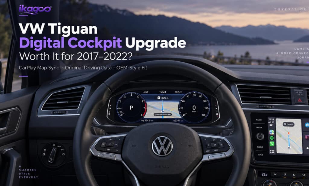 VW Tiguan Digital Cockpit Upgrade 2017–2022: Alltägliches Fahren wieder wie neu erleben