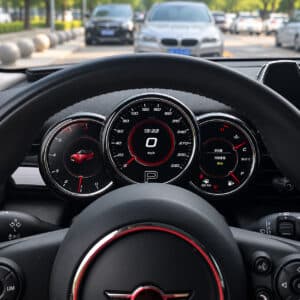 bmw mini cooper digital cluster installed 01