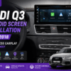 Audi Q3 2013-2018 Android-Bildschirm-Installation