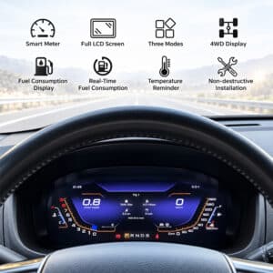 Ford Explorer 2011-2019 digital instrument cluster ui display