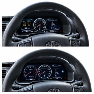 Toyota 4Runner digitaler Instrumentencluster eingebaut