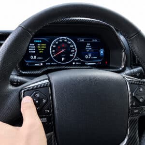 Toyota 4Runner digitaler Instrumentencluster eingebaut