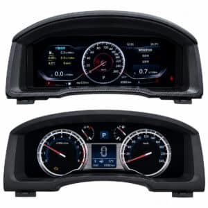 Toyota 4Runner digital instrument cluster ui